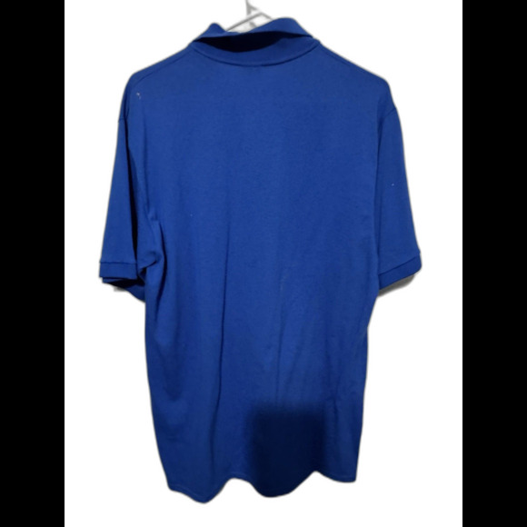 Port & Company Goodwill NY NJ Mens Blue Collared Short Sleeve Polo Shirt L - Picture 2 of 3